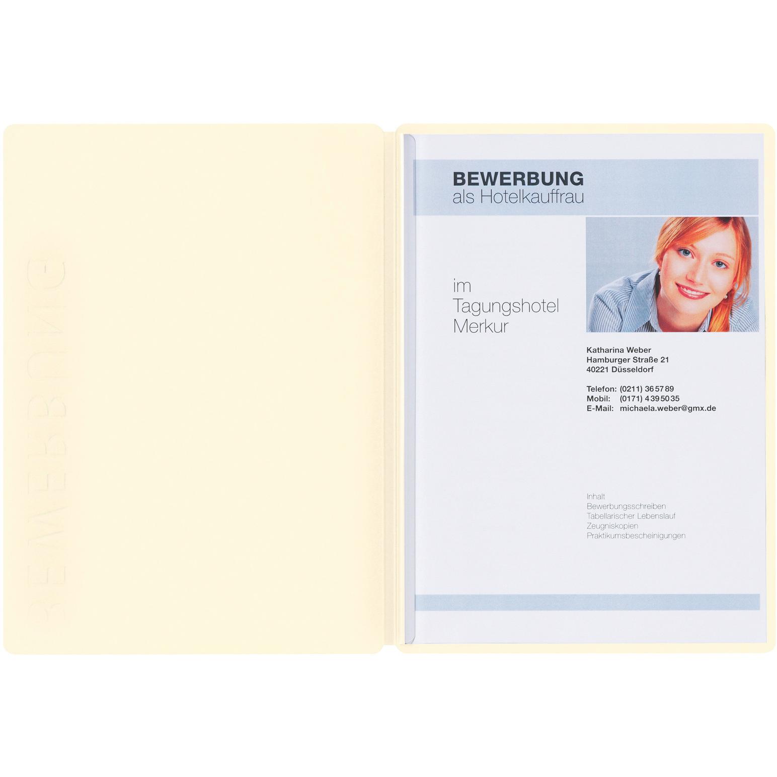 Pagna, Mappe, Bewerbungsmappe Solo (A4, 1 x)