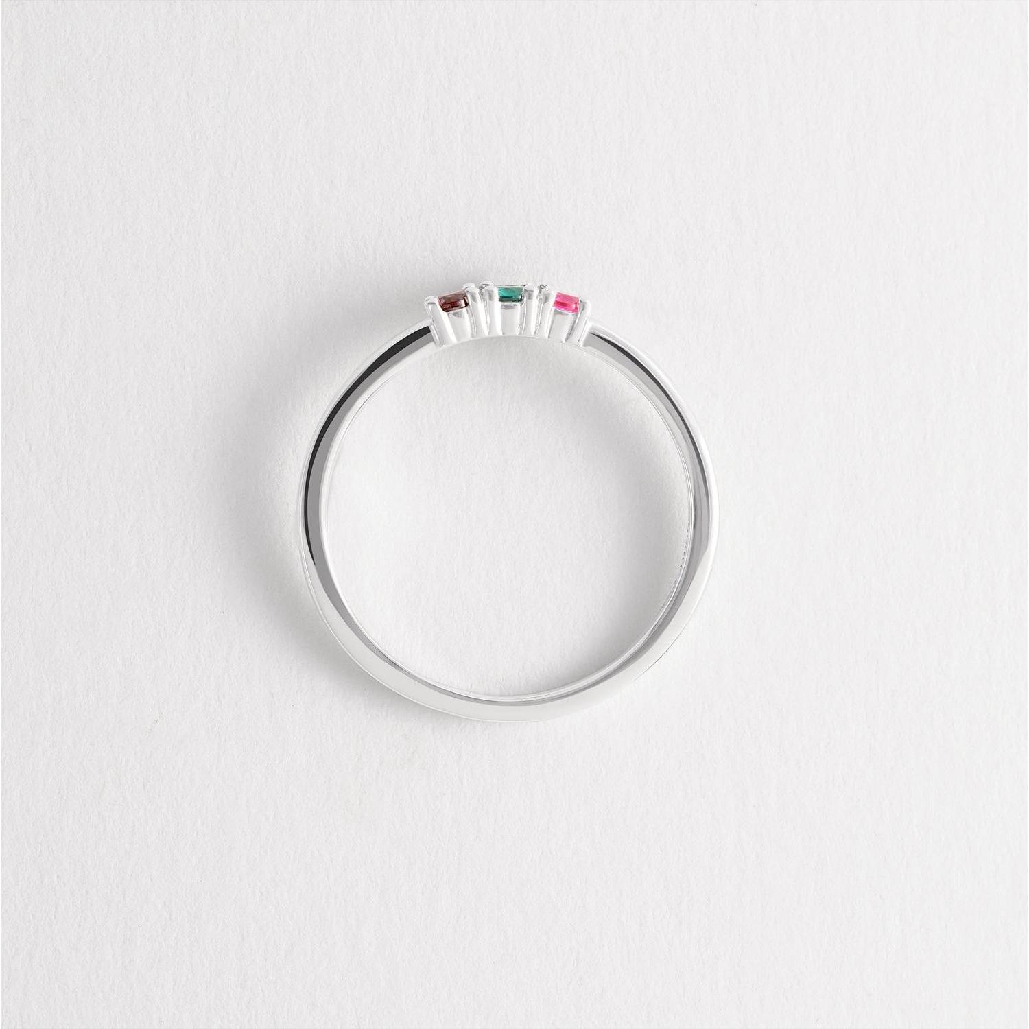 Thumbnail - Esprit, Ring, Damenring COLOR BAR, (50, 925 Silber)