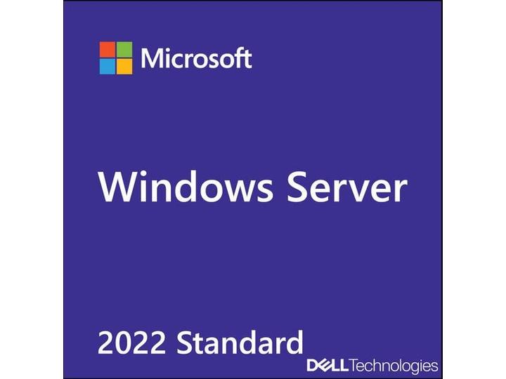 Actual product image Dell Windows Server 2022 Standard 16 Core, D/E/F/I ROK (1 User, unlimited)