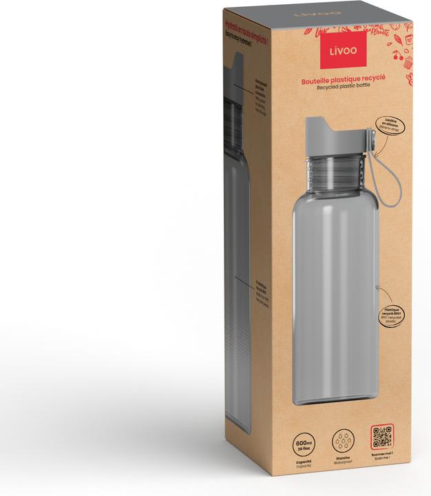 Produktbild Livoo Recycelte Plastikflasche 600 ml (0.60 l)