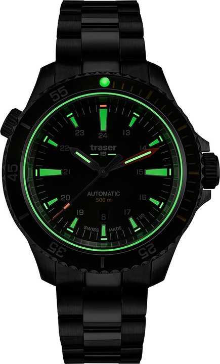 Actual product image Traser P67 Diver Automatic Set (Analogue wristwatch, 46 mm)