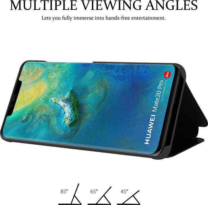 Actual product image Cadorabo Smart View Mirror Book Case for Huawei MATE 20 PRO (Mate 20 Pro)