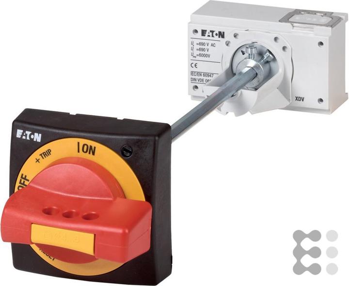 Actual product image Eaton Electric GmbH Door coupling rotary handle Red-Yellow NA NZM1-XTVDVR-N