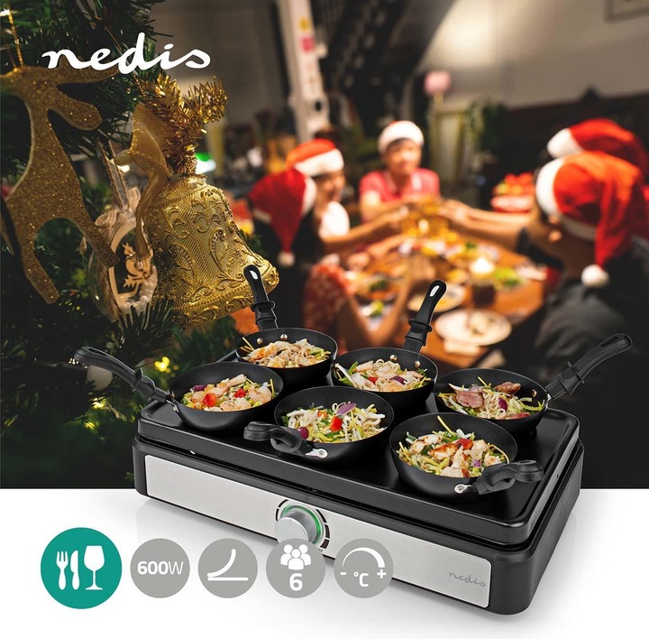 Produktbild Nedis Party-Wok-Set (EU-Stecker)