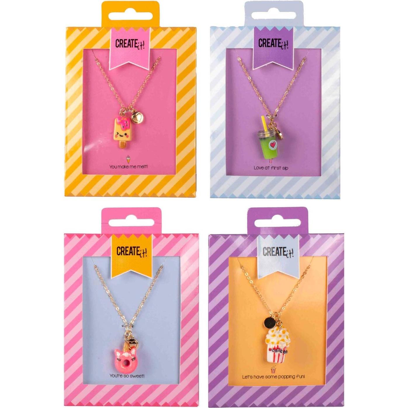 Create It!, Schmuck Set, Candy Explosion Halskette, (Kunststof)