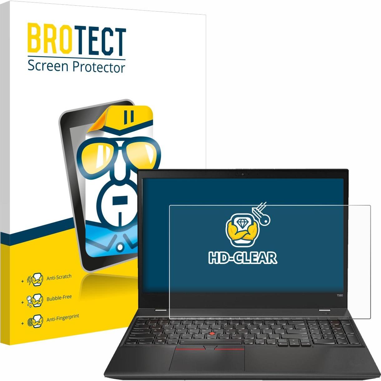BROTECT Schutzfolie Displayschutz Klar (39.60", 16 : 9), Notebook Schutzfolie