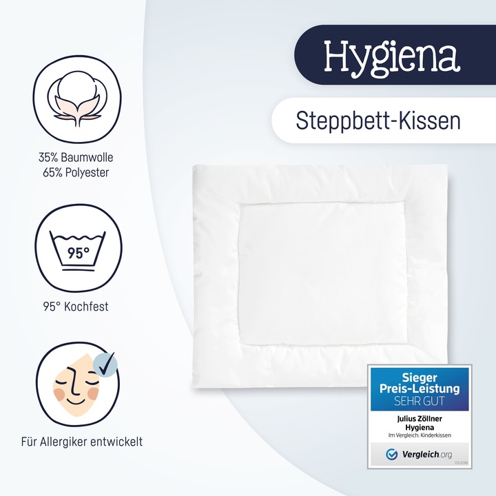 Actual product image Julius Zöllner Cushion, Hygiena (40x35 cm) (35 x 40 cm)