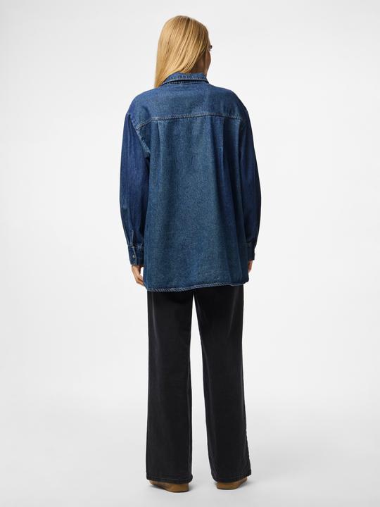 Produktbild Pieces Pcmaisie Ls Denim Shirt Noos Bc (M)