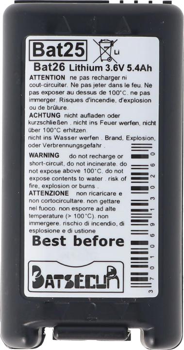 Immagine prodotto Daitem Akku BATLi25 Akku, BATLi26 (1 pz., Specifico del dispositivo, 4000 mAh)