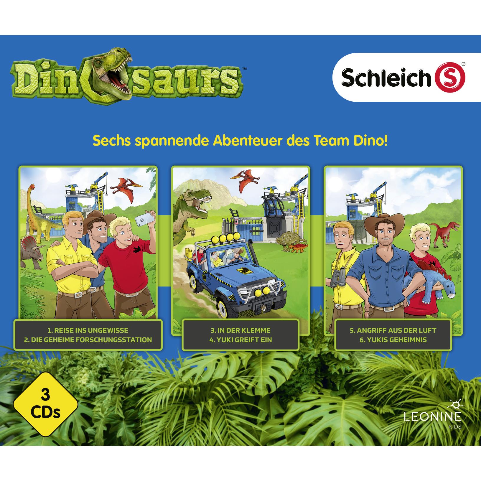 Thumbnail - Schleich - Dinosaurs 1Box (F1-3), Hörbücher von LEONINE Distribution GmbH