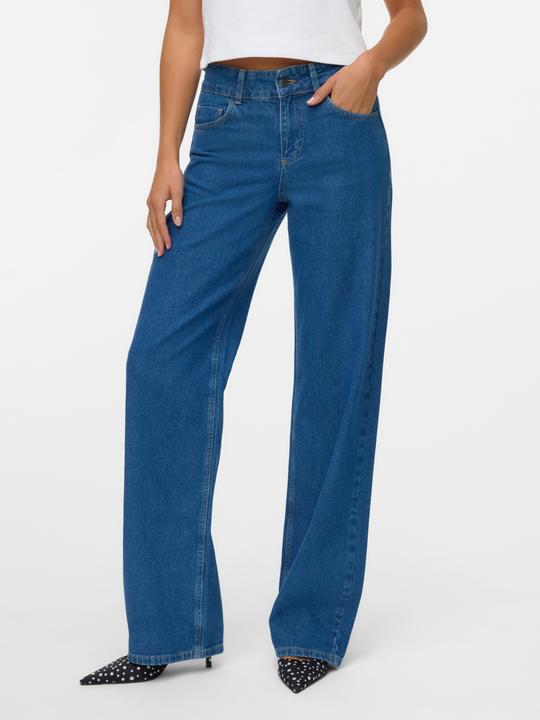 Produktbild Vero Moda SNRANCY Mid Rise Weiter Beinschnitt Jeans Straight-Fit (W31/L32)