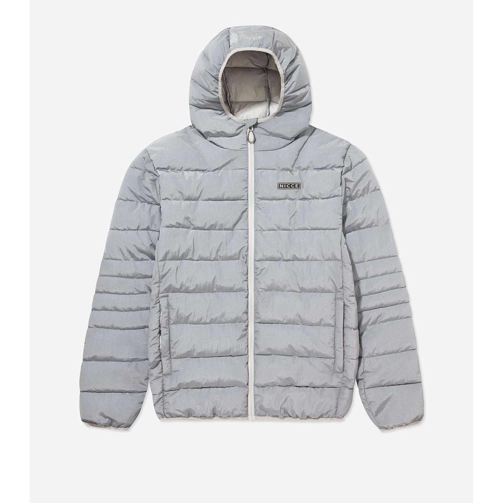 Nicce, Herren, Jacke, bomber meru (S), Grau, S