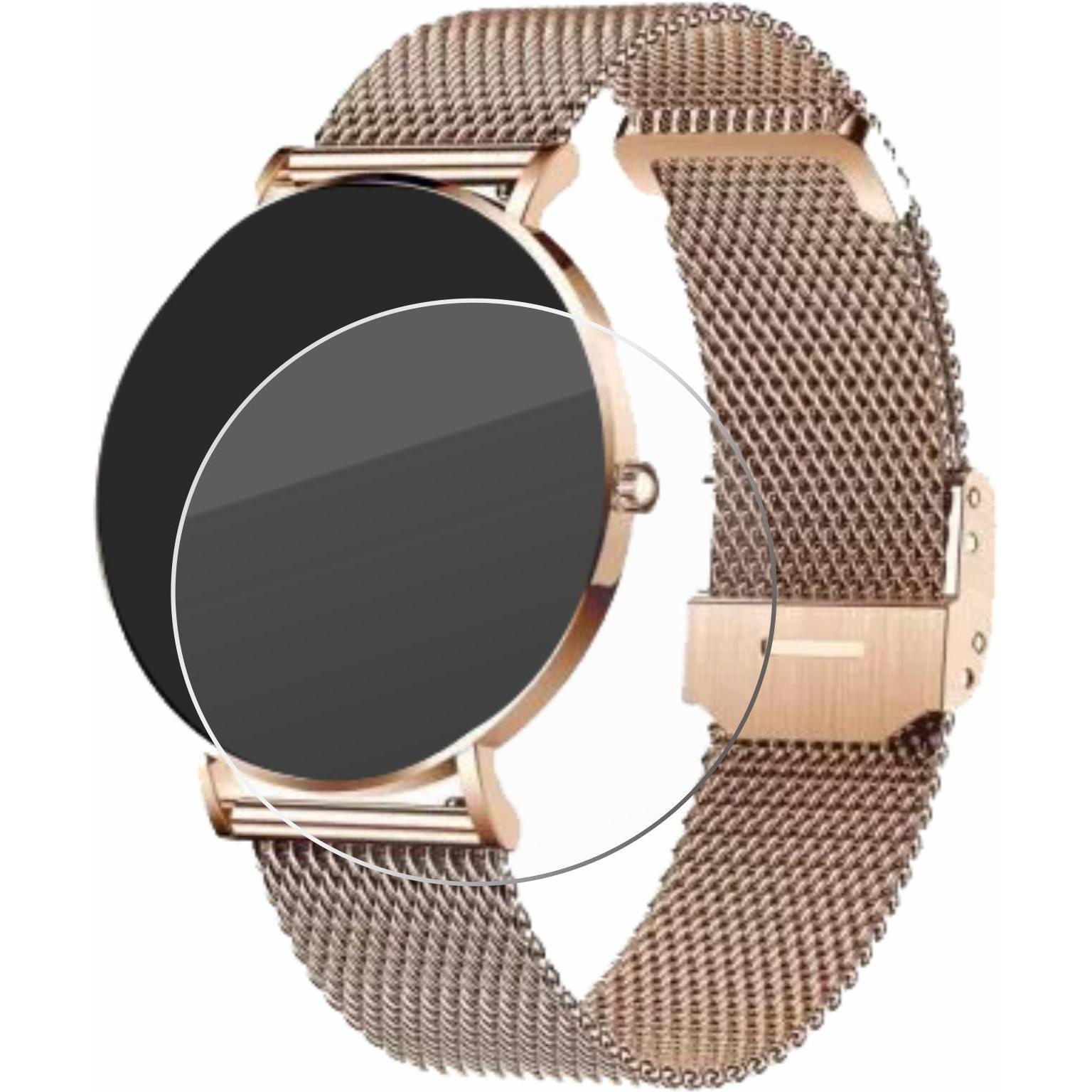 Thumbnail - Savvies Panzerglas Schutzglas Displayschutz, Smartwatch Schutzfolie, Transparent