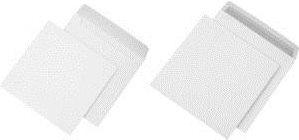 Produktbild Mailmedia Briefumschläge "Zack & Klapp", 220x220 mm, weiss ohne Fenster, 100 g-qm, haftklebend (220 x 220 mm, 500x)