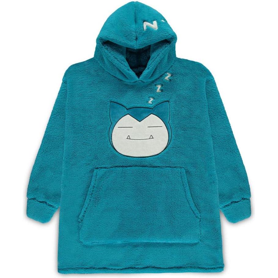Difuzed, Herren, Pullover, Pokemon Kapuzenpullover Relaxo L/XL/2XL, Mehrfarbig, (XL, XXL)