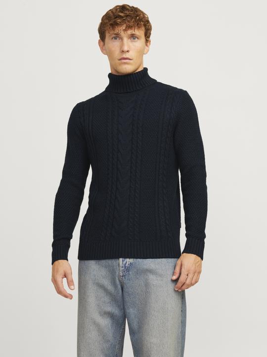 Produktbild Jack & Jones Einfarbig Rollkragenpullover Rollkragenpullover (M)