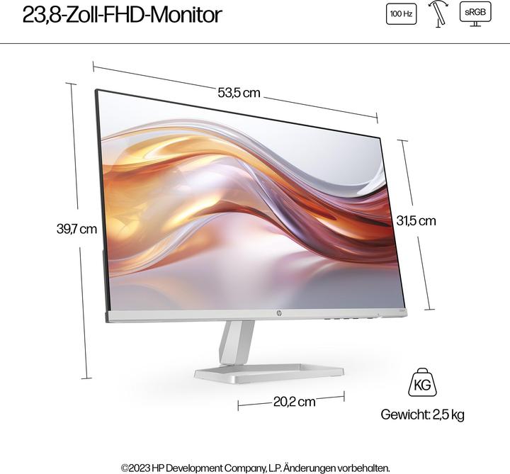 Actual product image HP Series 5 524 (1920 x 1080 pixels, 24")