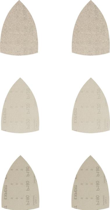 Image du produit Bosch Professional Zubehör EXPERT M480 Jeu de filets abrasifs, 100 x 150 mm, 10 pièces (120, 180, 80)