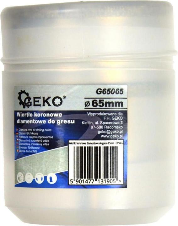 Produktbild GEKO Diamant-Kernbohrer, 65 mm (65 mm)