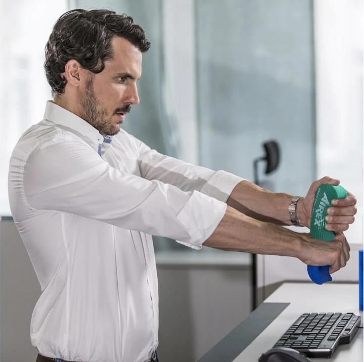 Produktbild Airex Handtrainer Blau mit -Logo