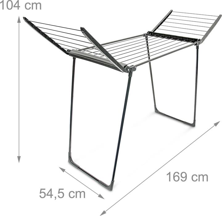 Actual product image Relaxdays Floor Dryer (13 m)