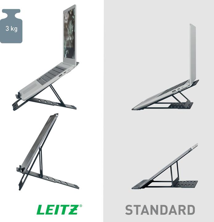 Produktbild Leitz Laptopständer Ergo Ultraflach