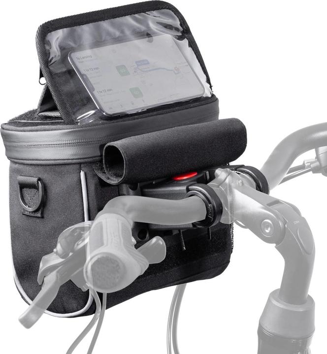 Produktbild Wozinsky Fahrrad Lenkertasche Fahrrad Umhängetasche juodas (WBHBB-01) (3.50 l, Lenkertasche)