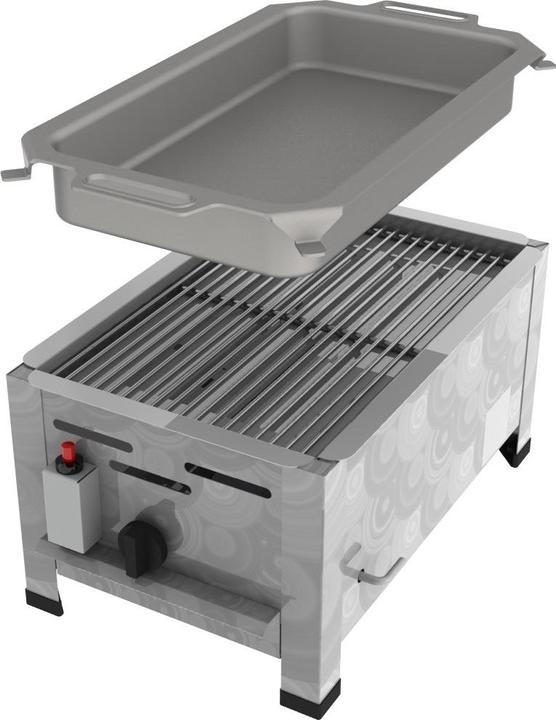 ChattenGlut Gasbräter 1-flammig mit Rost und Pfanne (3.60 kW)