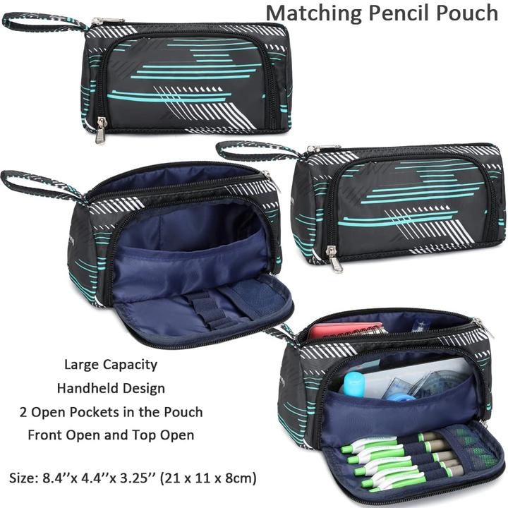 Produktbild Only-Bags.Store Schultasche Schulrucksack Schulranzen Set für Jugendliche Rucksack für Reisen Wandern Camping