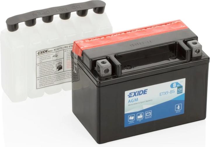 Exide Etx9-Bs (12 V, 8 Ah, 120 A)