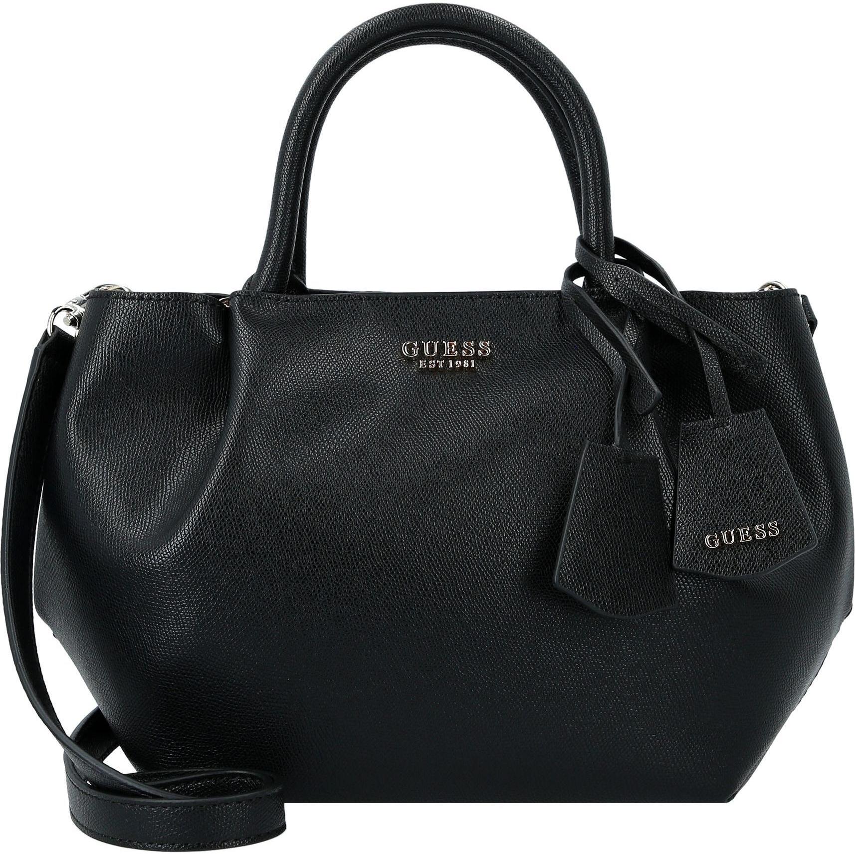 Guess, Donne, Borsetta, Amorette Shopper Tasche 33 Cm, Nero
