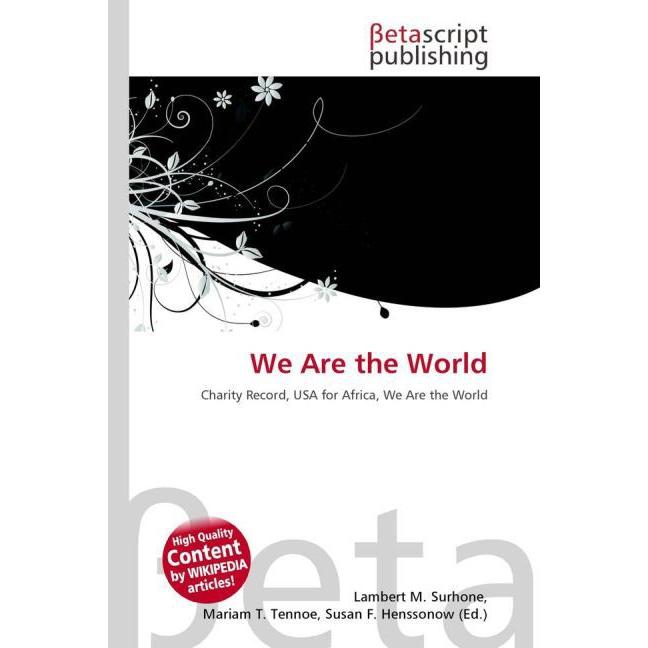 We Are the World, Fachbücher
