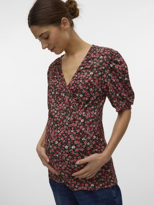 Produktbild Mamalicious Normal geschnitten V-Ausschnitt Top Bluse (XL)