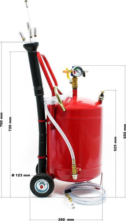 Actual product image Wiltec Oil extractor