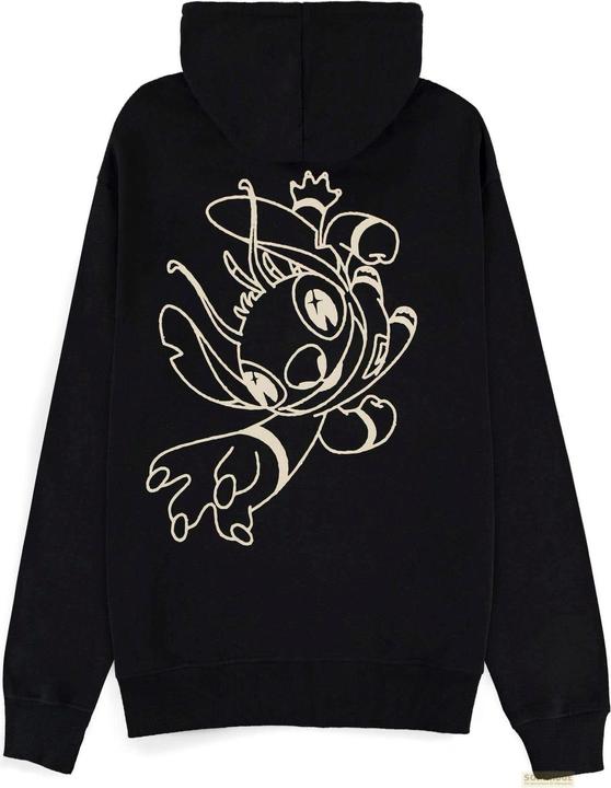 Actual product image Difuzed Lilo & Stitch - Men's Zipper Hooded Sweatshirt - L (L)