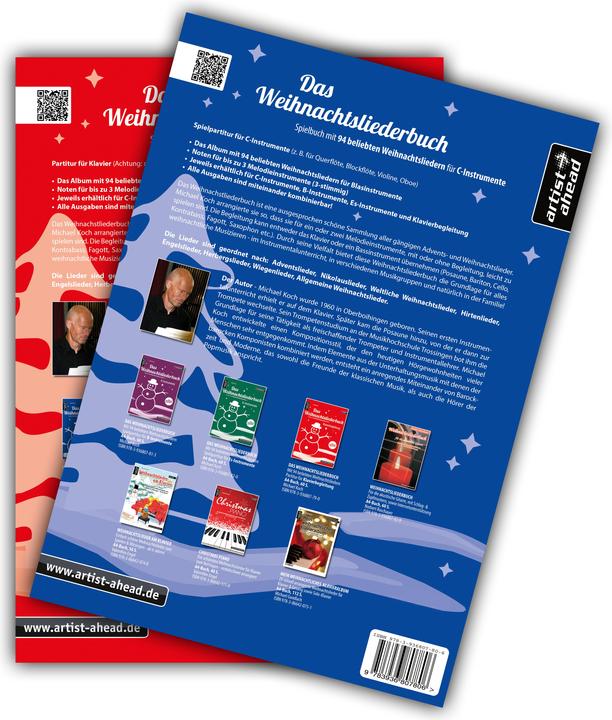 Produktbild Das Weihnachtsliederbuch-Set (C-Instrumente + Klavierbegleitung) (Deutsch, artist ahead, Michael Koch, 2017)