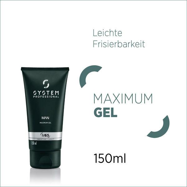 Produktbild System Professional Man - Maximum Gel (Haargel, 150 ml)