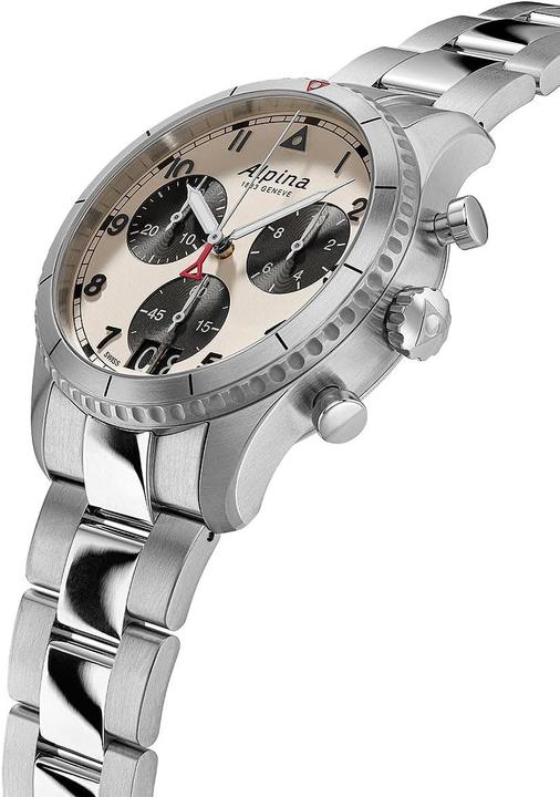 Image du produit Alpina Watch Alpina AL-372WB4S26B Startimer pilote (Chronographe, Montre analogique, Montre pilote, 41 mm)