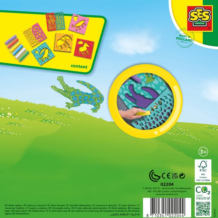 Immagine prodotto Ses Kreide-Safari (Multicolore, multicolore, 6 x)