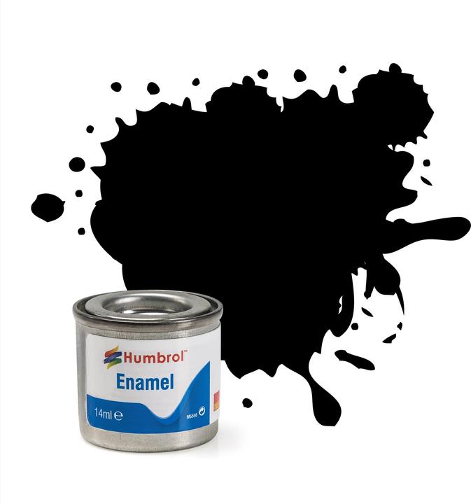 Produktbild Humbrol No 33 Black Matt