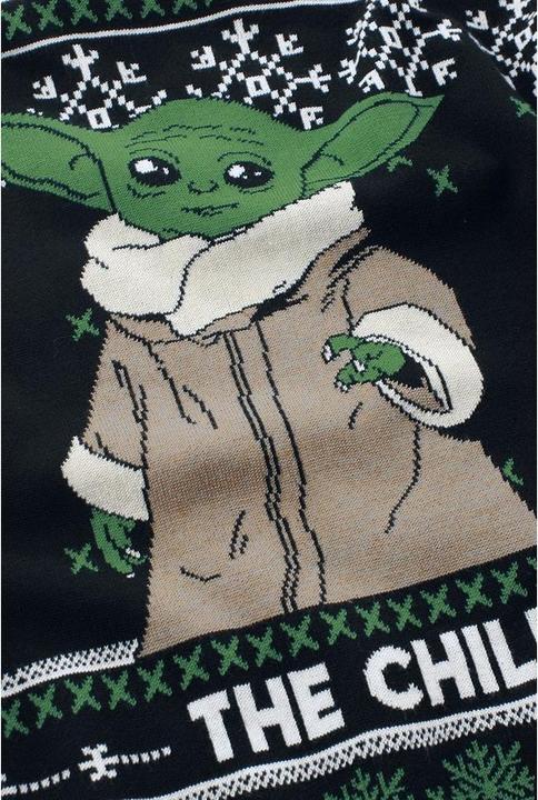 Image du produit Star Wars - Sweat Noël motif/style L'Enfant - Garçon (128)