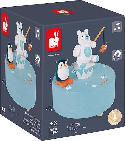 Produktbild Janod Spieldose Polar mit Musik