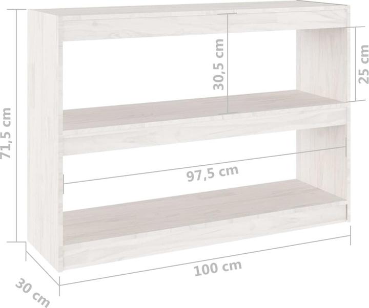 Produktbild vidaXL Xuxa (100 x 30 x 71.5 cm)