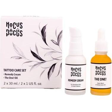 Universal Textiles Hocus Pocus Set Tattoo Care Remedy Cream Soothing Cream 30Ml + The One! Tattoo Care Oil 30Ml