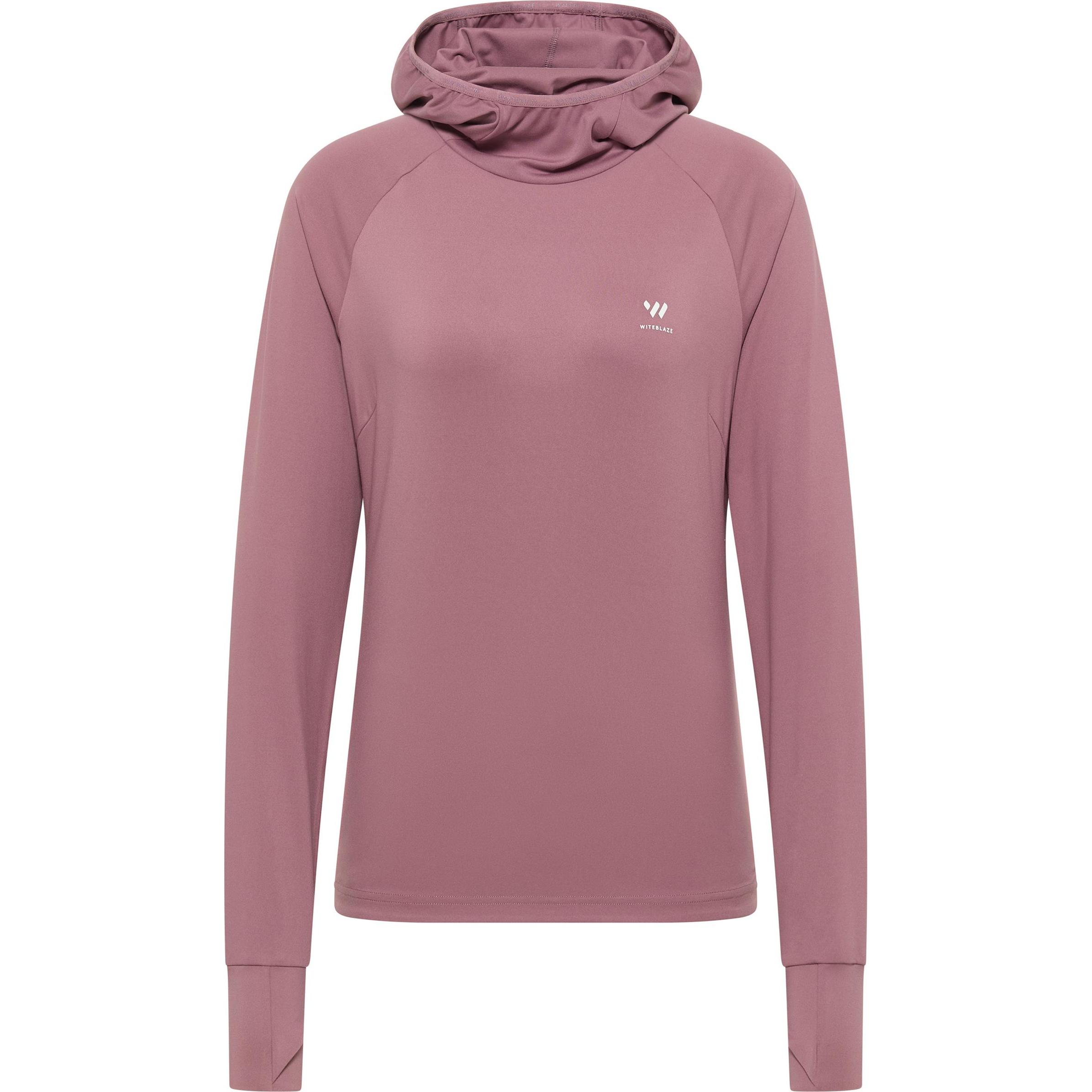 Witeblaze, Damen, Pullover, FORTUNA Ladie's long sleeve,tr traubengrau M, Violett, (M)
