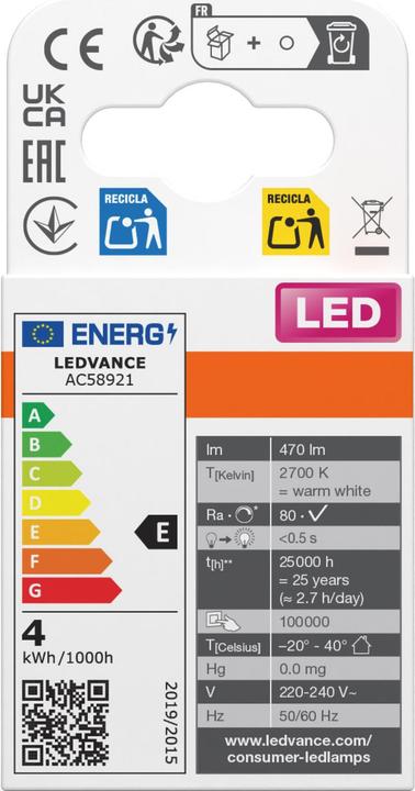 Immagine prodotto Osram Spillo (G9, 4 W, 470 lm, 1 x, E)
