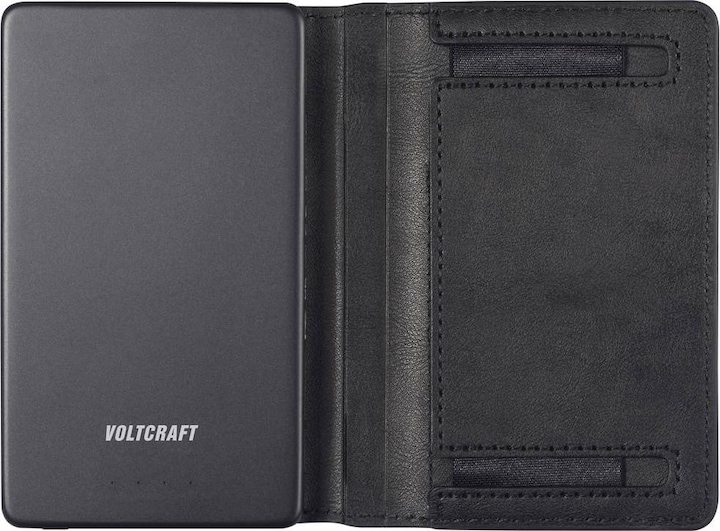 Produktbild Voltcraft VC-WT-W010 Powerbank 5000 mAh LiPo Schwarz Statusanzeige (5000 mAh)