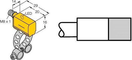 Actual product image Turck Magnetic field sensor