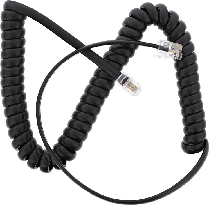 Produktbild InLine Hörer Spiralkabel