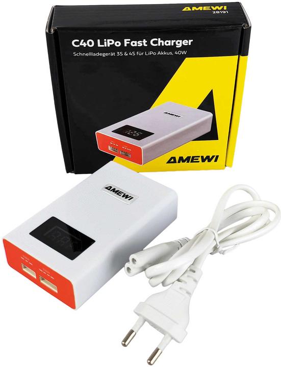 Produktbild Amewi C40 Schnellladegerät 3-4S LiPo 40W